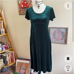 Velvet fairy gothic dress